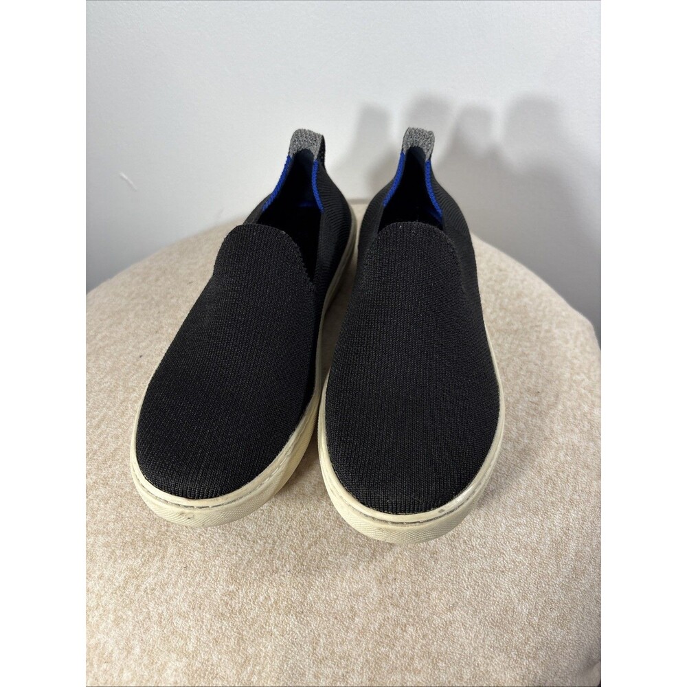 Rothy's "The Sneakers" Shoes Loafers Youth Kids Size 3 K3 Navy Blue Slip On Flat